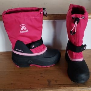 Kamik Snow Boots - size Little Girl 13